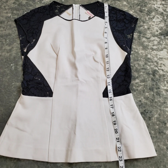 Rebecca Taylor Peplum Blouse - Picture 6 of 9